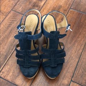 Brand new coach platform sandals